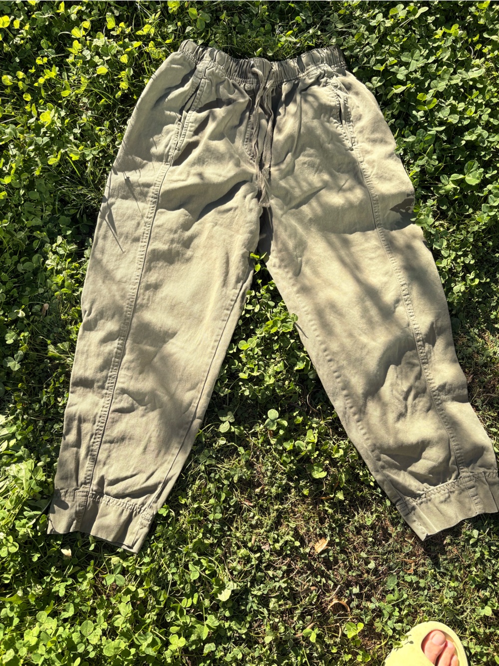 Zara Olive Green Jogger Pants XS